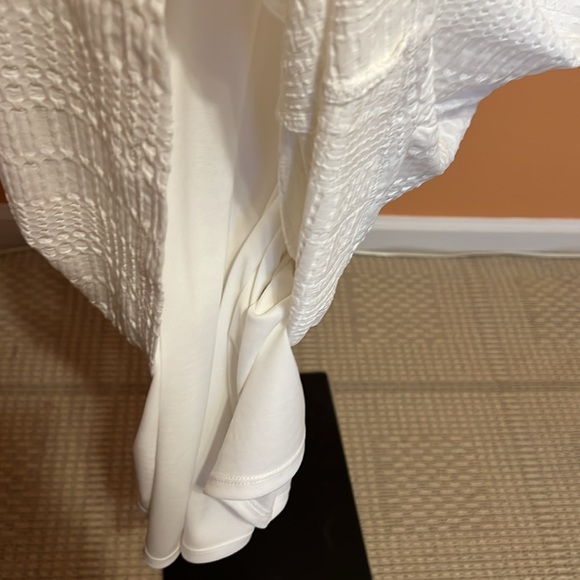 Emma Michelle texture white dress size 6 - Picture 10 of 12